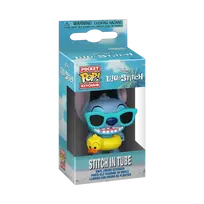 FUNKO POP! Raktų pakabutis: Disney: Lilo & Stitch - Stitch in Tube​