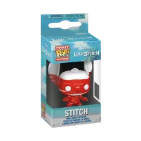FUNKO POP! Raktų pakabutis: Lilo & Stitch - Stitch Badness Level (Deco)
