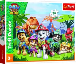 TREFL PAW PATROL 15 det. dėlionė „Šuniukai-patruliai“, 24 det.