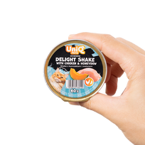 UniQ Pets - Kačių šlapias maistas su vištiena ir melionu, 60 g x 6 vnt.