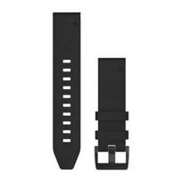 GARMIN QuickFit Band 22mm, Black Leather priedas 010-12740-01
