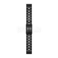 GARMIN QuickFit Band 22mm, Vented Titanium Bracelet with Carbon Gray DLC Coating priedas 010-12863-09