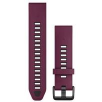 GARMIN QuickFit Band 20mm, Merlot/Graphite Silicone Band priedas 010-13391-04
