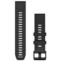GARMIN QuickFit Band 22mm, Black/Pebble Gray Silicone Band priedas 010-13392-00