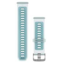 GARMIN Quick Release Band 22mm, Translucent Whitestone/Turquoise with Silver Hardware priedas 010-11251-AU