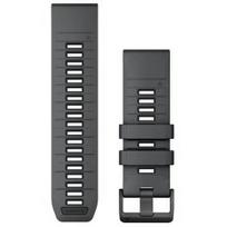 GARMIN QuickFit Band 26mm, Slate Gray/Black Silicone Band priedas 010-13393-11