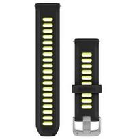 GARMIN Quick Release Band 20mm, Black/Amp Yellow priedas 010-11251-B6