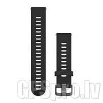 GARMIN Quick Release Band 20mm, Black with Slate Hardware priedas 010-11251-1G