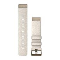 GARMIN QuickFit Band 20mm, Cream Heathered Nylon with Cream Gold Hardware priedas 010-13102-07