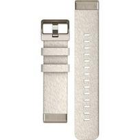 GARMIN QuickFit Band 20mm, Cream Heathered Nylon with Soft Gold Hardware priedas 010-13279-08