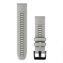 GARMIN QuickFit Band 22mm, Fog Gray/Moss Silicone priedas 010-13280-08