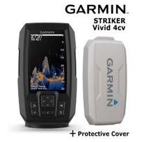 GARMIN Striker ViVid 4CV with GT20-TM transducer + Protective Cover echolotas 010-02550-01 / 010-13129-00