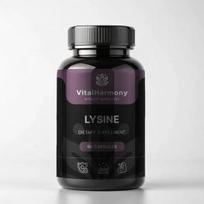 Vital Harmony Lysine 90 capsules maisto priedas VH_Lysine_90