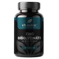Vital Harmony Zinc bisglycinate 90 capsules maisto priedas VHN_Zinc bisglycinate_90