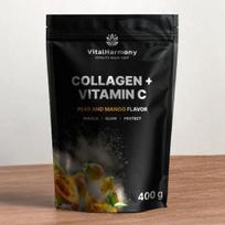 Vital Harmony Collagen + Vitamin C 400g, Pear Mango sportinė mityba VIT_CPM