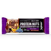 AMIX Protein Nuts Crunchy Nutty Bar 40g, Nuts & Fruits sportinė mityba 766.3