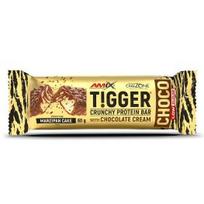 AMIX TiggerZero CHOCO Protein Bar 60g, Marzipan Cake sportinė mityba 819.7