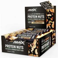 AMIX Protein Nuts Crunchy Nutty Bar 20x40g, Cashew Coconut sportinė mityba 766x20