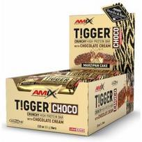 AMIX TiggerZero CHOCO Protein Bar 20x60g, Marzipan Cake sportinė mityba 819.7x20