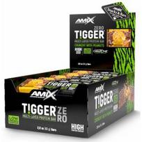 AMIX TiggerZero Multi-Layer Protein Bar 20x60g, Peanut Butter Cake sportinė mityba 819.1x20
