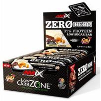 AMIX Low-Carb ZeroHero® Protein Bar 20x65g, Vanilla Almond sportinė mityba 749.5x20