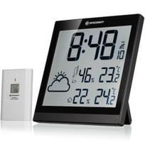 Bresser ClimaTemp JC LCD Weather-Clock black meteo stotis 7004404CM3000