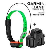 GARMIN Alpha TT 25 GPS Dog Tracking Collar + Beeper Battery Pack elektrinė apykaklė 010-04149-21 / 010-03383-00