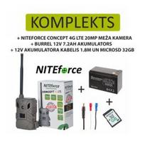 NITEforce CONCEPT 4G LTE 20MP WIRELESS + battery + SD card miško kamera GP26516/90-136/830019