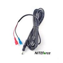 NITEforce 3m Battery cable for 6V/12V external power source aksesuarai miško kamerom 2-3