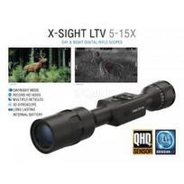ATN X-SIGHT LTV Ultra Light Day & Night Vision Rifle Scope 5x-15x, 2688x1944, 50mm naktinio matymo taikikliai DGWSXS515LTV