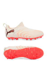 PUMA - Future 9 Match Ll Mg Jr - Futbolo batai - Kreminė spalva
