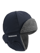 Didriksons - Biggles Kids' Cap - Žieminė kepurė - Tamsiai mėlyna