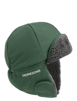 Didriksons - Biggles Kids' Cap - Žieminė kepurė - Žalia