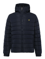 Lyle & Scott - Hooded Quilted Jacket - Paminkštinta striukė - Tamsiai mėlyna