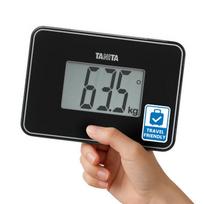 Mažiausios pasaulyje elektroninės svarstyklės TANITA HD-386, juodos