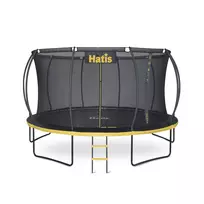 Batutas HATIS 4,25 m. su vidiniu apsauginiu tinklu ir laipteliais