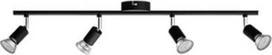 Ceiling luminaire Limbali 4x50W GU10 IP20 230V Black 929003253401 | 8719514465275
