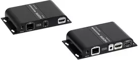 HDMI to Fiber Converter with Signal H3608 Remote Control Extender
