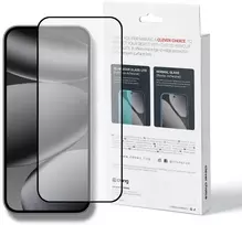 „Crong Crong 3D Armour Glass Lite“ – grūdintas stiklas „Full Glue“ skirtas „Google Pixel 9 Pro XL“ / „10 Pro XL“