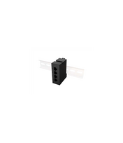 Lanberg | Switch PoE Extender 1xIn 3xOut Gigabit Ethernet Din Rail BT 90W metal clips | DIN-GE4-BT-90W