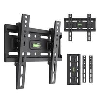 Maclean TV Mount / Bracket, max VESA 200x200, 13-43", up to 45 kg, black, tilt adjustment +2°–-10°, MC-189