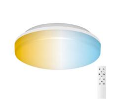 Aigostar - LED vonios lubinis šviestuvas LED/24W/230V 3000K-6500K IP54 + su nuotoliniu pulteliu