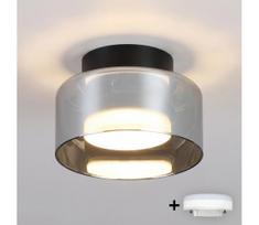 Brilagi - LED RGB dimeriu reguliuojamas taškinis šviestuvas AURA LUX 1xGX53/14W/230V Wi-Fi Tuya juoda/dūminė