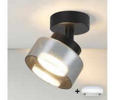 Brilagi - LED RGB reguliuojamas taškinis šviestuvas AURA LUX 1xGX53/14W/230V Wi-Fi Tuya juoda/dūminė