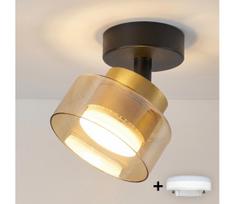 Brilagi - AURA LUX LED RGB reguliuojamas taškinis šviestuvas 1xGX53/14W/230V Wi‑Fi Tuya juoda/auksinė