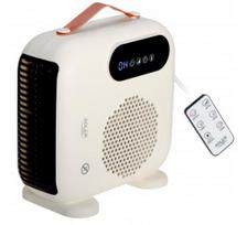 Adler LED Fan Heater with Remote Control | AD 7756 | Fan heater | 2000 W | Beige | IPX0
