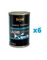 BELCANDO Single Protein lašiša 6x400 g šlapias šunų maistas