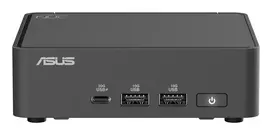 Mini-PC barebone ASUS NUC 15 Pro Slim Kit RNUC15CRKI300000 — Core 3 100U iki 4,7 GHz, be RAM, Intel Graphics, Wi‑Fi 6/7, Bluetooth 5.4, 1Gb + 2,5Gb Ethernet, juodas