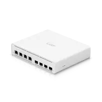 UniFi UISP Switch Plus - valdomas tinklo jungiklis - 4 x 2.5GBase-T + 4 x 10Gb Ethernet S