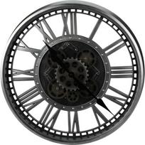 Redcliffs Excellent Houseware Sieninis laikrodis SUKAMASIS MECHANIZM 50CM Sidabrinis